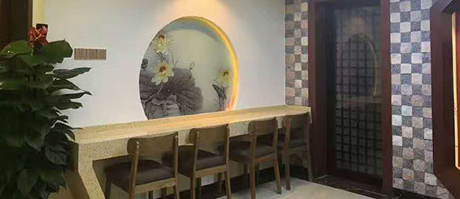 洪光經(jīng)絡(luò)養(yǎng)生會(huì)所裝修理念解析-燦源裝飾