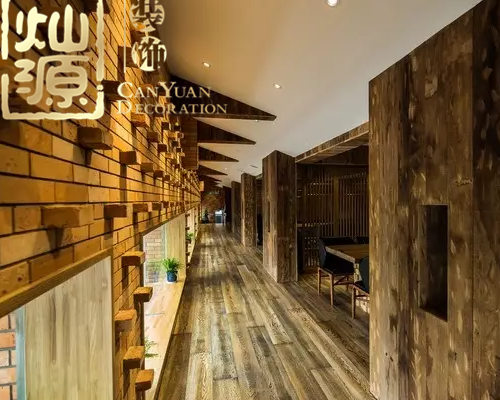 餐廳設(shè)計(jì)-走廊效果