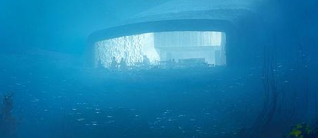 又是別人家的餐廳設(shè)計(jì)，北歐少有的水下餐廳要開(kāi)業(yè)了