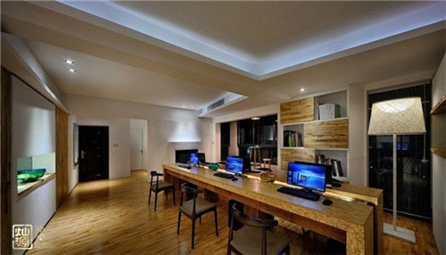 南寧辦公室裝修-實(shí)木板裝修 南寧辦公室裝修-實(shí)木板裝修