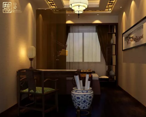 會(huì)所裝修-書房效果 會(huì)所裝修-書房效果