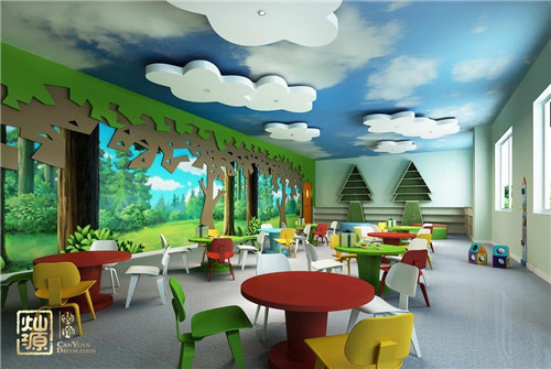 幼兒園設(shè)計裝修-教學(xué)室1