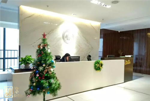 辦公室裝修-圣誕前臺 辦公室裝修-圣誕前臺