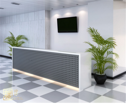 辦公室前臺(tái)裝修 辦公室前臺(tái)裝修