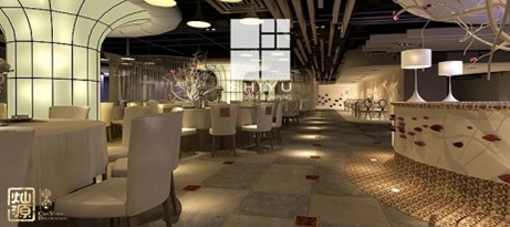 驚艷色調(diào)的餐廳設(shè)計，讓你不由自主的進(jìn)來