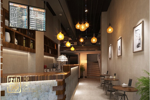 奶茶店裝修設(shè)計效果圖