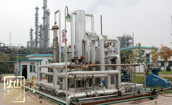 河南氣化廠爆炸觸目驚心 河南氣化廠爆炸前后廠區(qū)對比圖