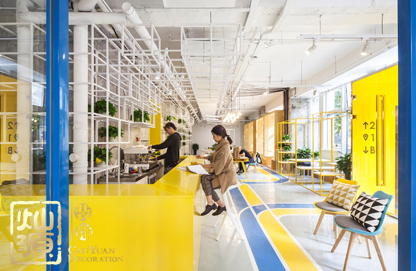 共享辦公空間設(shè)計(jì)理念實(shí)踐 借鑒圖書(shū)館模式打造靈活可變的快遞公司辦公室