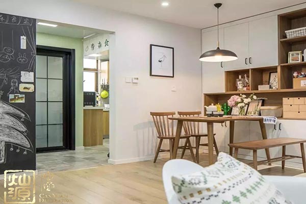 開(kāi)放式廚房裝修實(shí)景圖