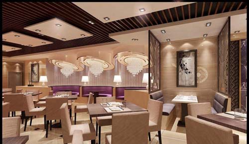 南寧餐廳裝修設計實景圖 南寧餐廳裝修設計實景圖