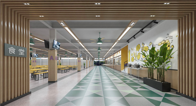 中學(xué)生食堂設(shè)計裝修三要素——關(guān)乎孩子的成長未來