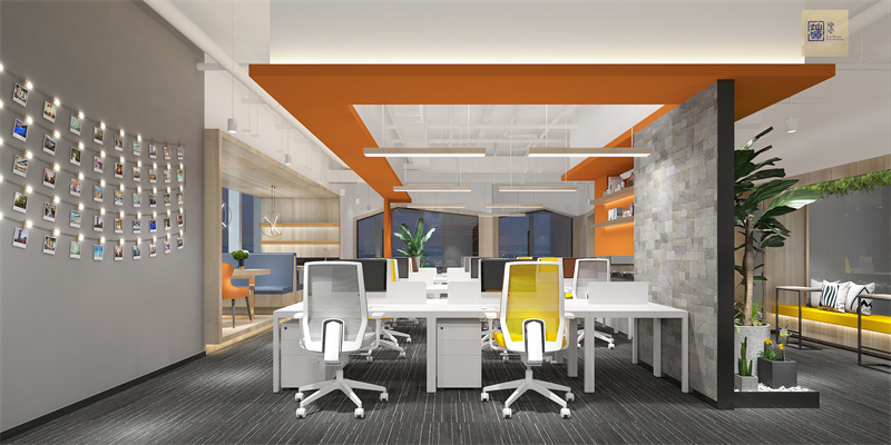  南寧辦公室裝修公司&mdash;燦源裝飾走廊設(shè)計(jì)效果圖