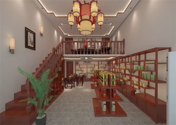 店鋪設(shè)計(jì)裝修效果圖&mdash;燦源裝飾