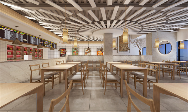 店鋪設(shè)計(jì)裝修效果圖&mdash;燦源裝飾