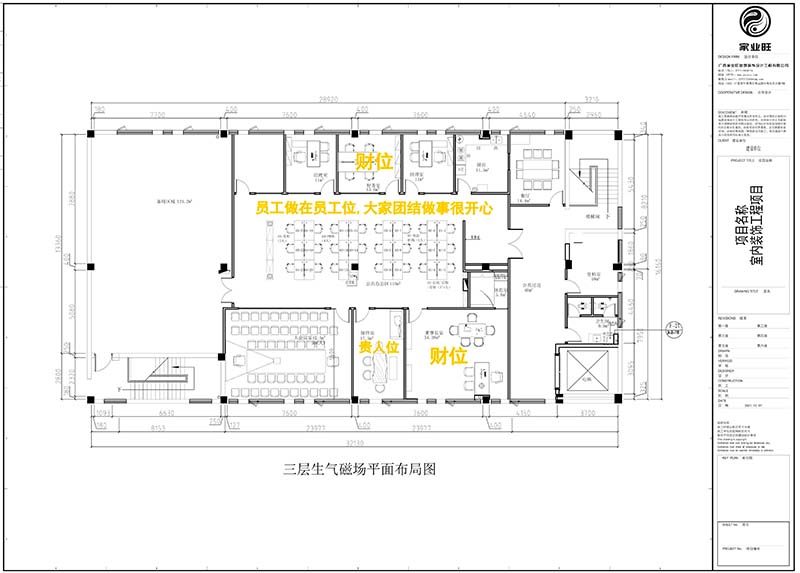 家業(yè)旺裝飾平面財位布局-