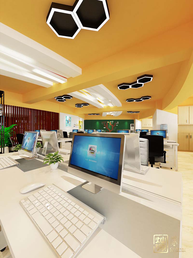 南寧辦公室裝修公共辦公區(qū)