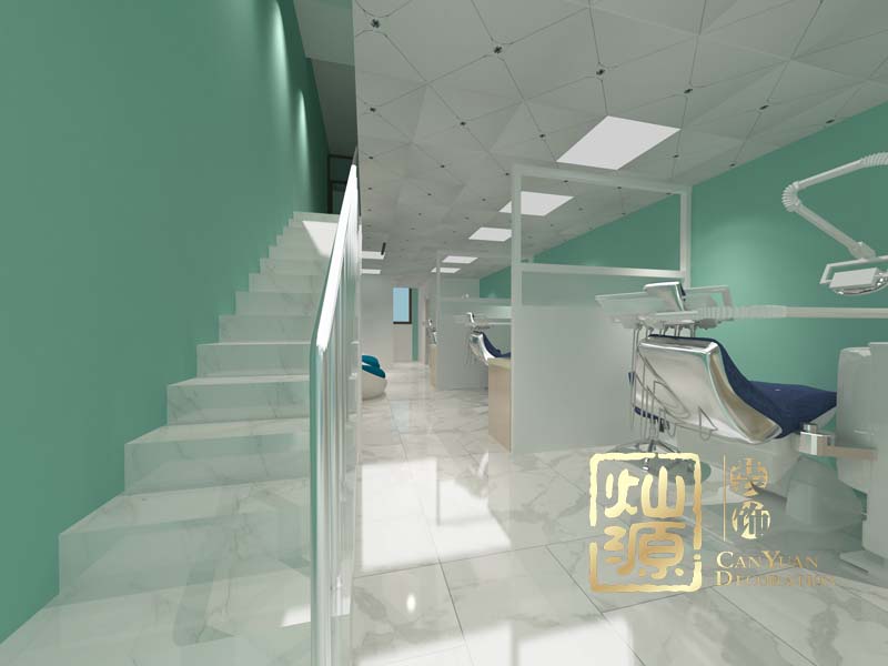 口腔診所辦公室裝修設(shè)計效果圖