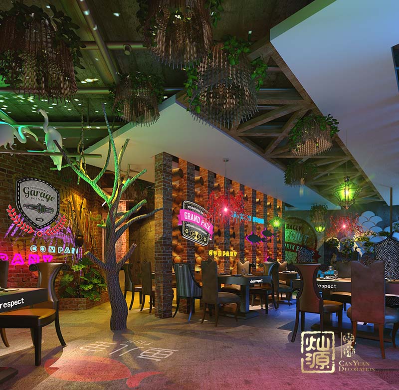 魚兒寶主題餐廳設(shè)計裝修案例-燦源裝飾 魚兒寶主題餐廳設(shè)計裝修案例-燦源裝飾