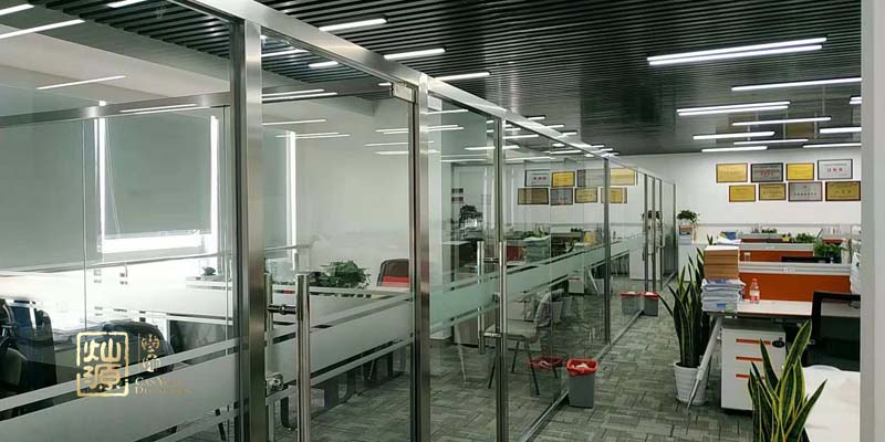 裝修辦公區(qū)域實景圖