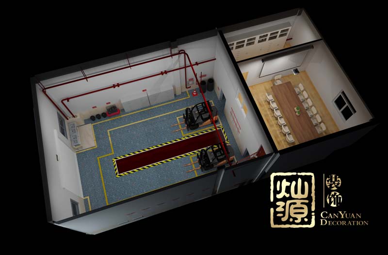 維修車間改造設(shè)計俯視圖 維修車間改造設(shè)計俯視圖