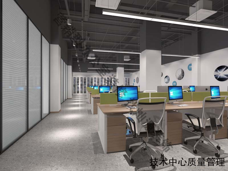 科技公司辦公室裝修效果圖之辦公區(qū)域 科技公司辦公室裝修效果圖之辦公區(qū)域