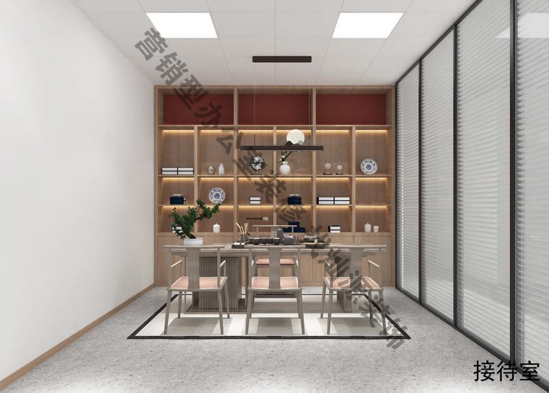 科技公司辦公室裝修效果圖之接待室 科技公司辦公室裝修效果圖之接待室