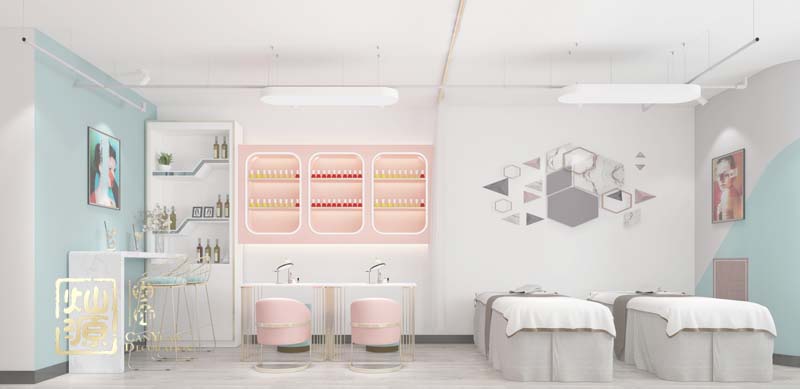 南寧美甲店裝修設(shè)計效果圖 南寧美甲店裝修設(shè)計效果圖