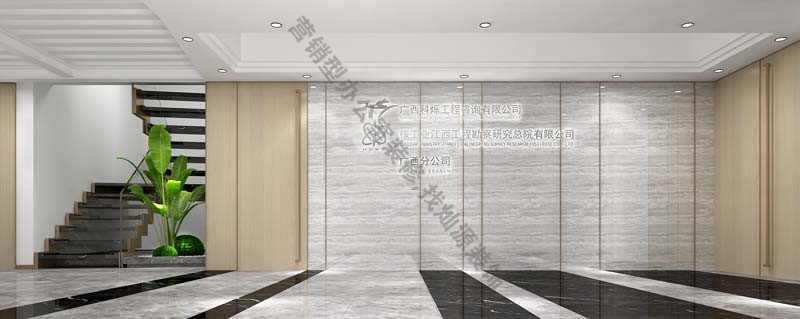 辦公室設(shè)計(jì)裝修效果圖:前廳 辦公室設(shè)計(jì)裝修效果圖:前廳