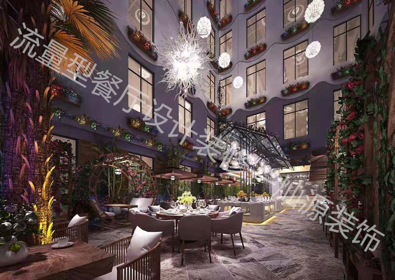 水泥工業(yè)風(fēng)餐廳設(shè)計(jì)裝修效果圖—燦源裝飾 水泥工業(yè)風(fēng)餐廳設(shè)計(jì)裝修效果圖—燦源裝飾