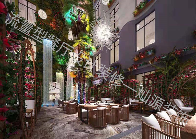 水泥工業(yè)風(fēng)餐廳設(shè)計(jì)裝修效果圖—燦源裝飾 水泥工業(yè)風(fēng)餐廳設(shè)計(jì)裝修效果圖—燦源裝飾