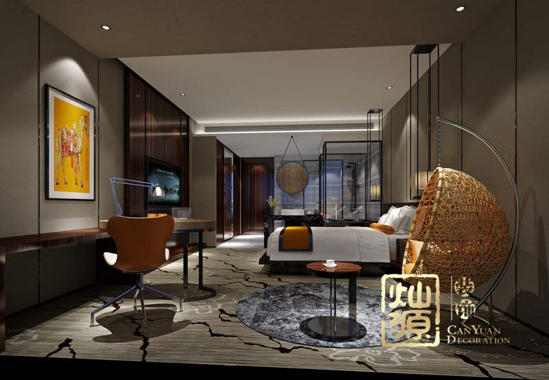 南寧主題酒店設(shè)計(jì)裝修效果圖&mdash;燦源裝飾