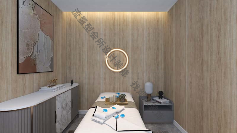 南寧足浴按摩會所設(shè)計(jì)裝修效果圖&mdash;包廂