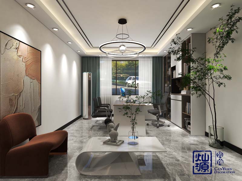 loft辦公室設(shè)計(jì)裝修效果圖之經(jīng)理室—燦源裝飾 loft辦公室設(shè)計(jì)裝修效果圖之經(jīng)理室—燦源裝飾