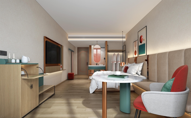 南寧小平米酒店設(shè)計裝修效果圖—燦源裝飾 南寧小平米酒店設(shè)計裝修效果圖—燦源裝飾