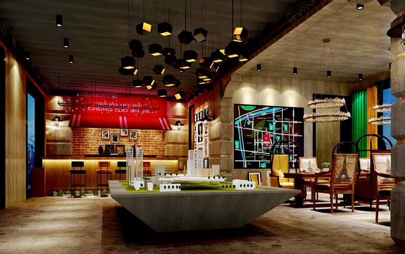 南寧售樓部設(shè)計裝修效果圖—燦源裝飾 南寧售樓部設(shè)計裝修效果圖—燦源裝飾