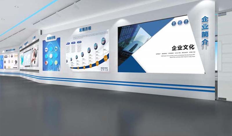 南寧企業(yè)展廳設計裝修效果圖—燦源裝飾 南寧企業(yè)展廳設計裝修效果圖—燦源裝飾