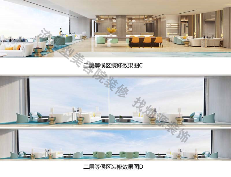 南寧美容院裝修實(shí)景圖&mdash;燦源裝飾